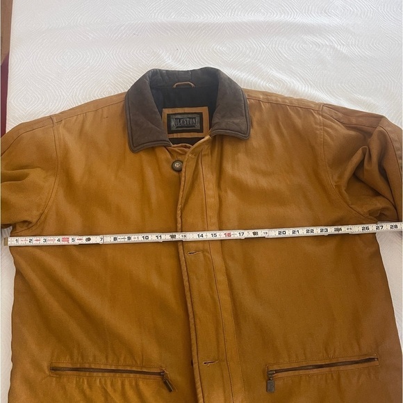 Pre-Owned men’s MILESTONES casual jacket SIZE XL - Picture 13 of 16